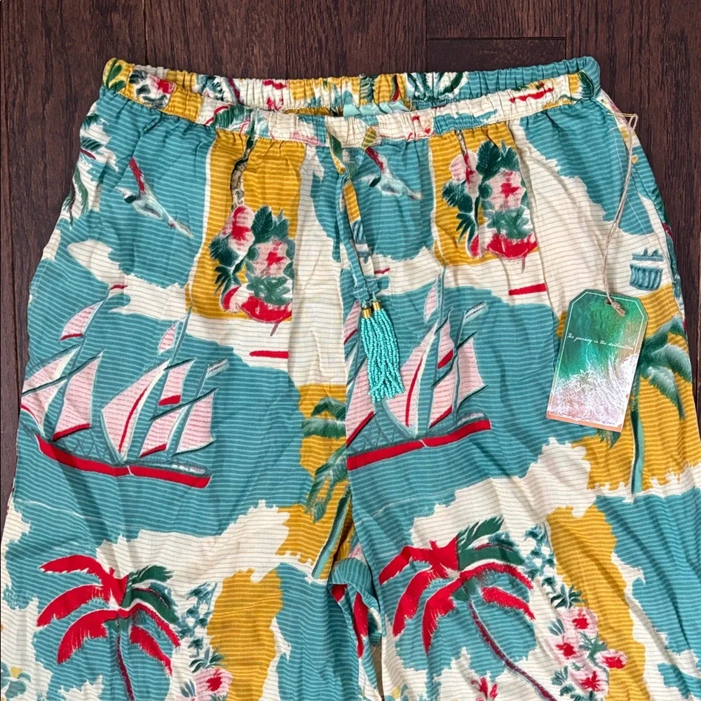 True Destinations Resort Wear wide leg pants